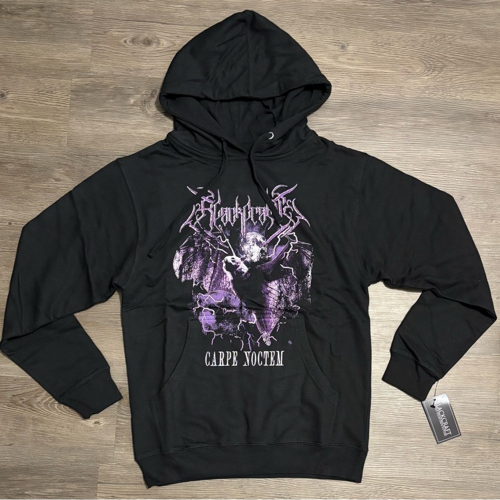 NWT Blackcraft Carpe Noctem Hooded Sweatshirt - Picture 1 of 6